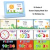 SINOIDEAS 7-Inch Kids' Digital Alarm Clock,Children's Sleep Trainer with Remote