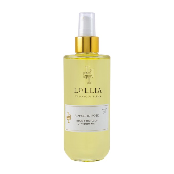 Lollia Dry Body Oil, 6.8 Fl. Oz. – Women’s Body Oil, Scented Body Oil, Moisturizing Body Oil, Dry Body Oil for Women, For All Skin Types