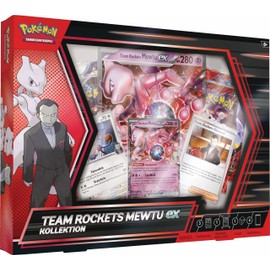 Pokémon - Trading Card Game: Team Rockets Mewtu-ex Collection (1 Holographic Promo Card, 1 Oversized Holographic Card & 4 Booster Packs)