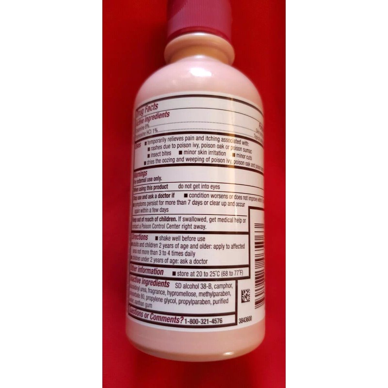 caladryl PINK SKIN PROTECTANT LOTION CALAMINE + ITCH RELIEVER 6.0OZ
