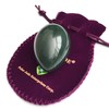 Polar Jade Undrilled Jade Egg Made of Nephrite Jade, for