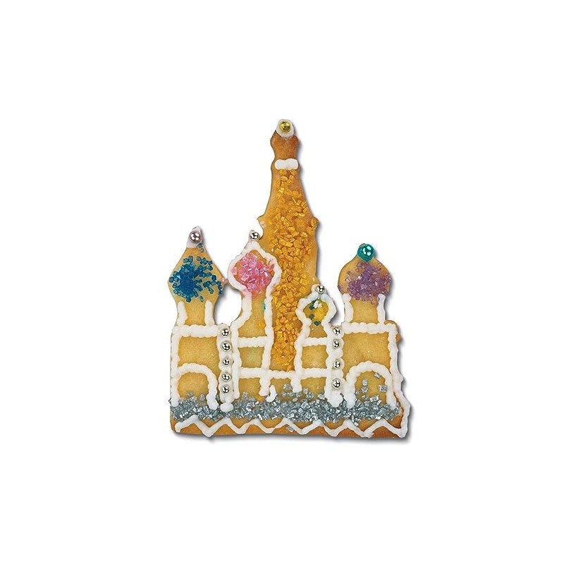 Staedter Basilius Church Shape Cookie Cutter, Silver