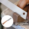 Hand Saw, 12in Wooden Handle Accurate Household Small Cut Razor