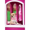 Lionheart Glory Pink Plaid Dog Collar, Adjustable Dog Collar with