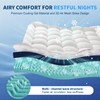4 Inch Memory Foam Dual-Layer Mattress Topper Queen Size -