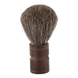 Mikinona 1pc Natural Wooden Handle Bristle Beard Brush for Men Portable Facial Care Tool for Wet Shaving present for Father Day Valentine Saving Design