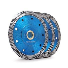 3Pcs/Lot Super Tile Saw Blade 4.5" Diamond Cutting Blade for Tile Granite Marble