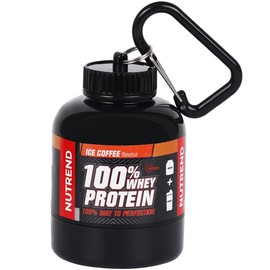 Kinoy Protein Powder and Supplement Funnel Keychain - Protein Powder Container with Durable Key-Chain Portable to-Go Container for The Gym, Workouts, Fitness, and Travel Big 1pc | Kinoy