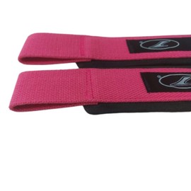 Straps Lifting, Correas Acolchonadas para Levantamiento de Pesas, Straps para Gym (Rosa)