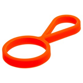 Pure Water, 1.25 x 3 inches, Red Easy and Convenient Durable Simple Silicone Bottle Holder (70551DC-RE)