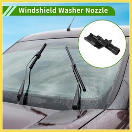 PARSKILO No.76810TP6A01 Windshield Washer Nozzle for Honda HR-V 2016-2022 Black Front Windshield Spray Nozzles Wiper Spray Washer Jet Plastic 1 Set Benefit
