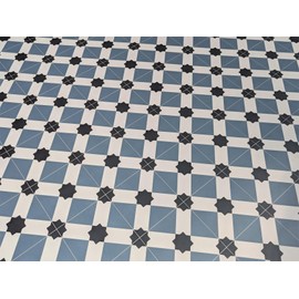 PVC Flooring Vinyl Flooring in Retro Tile Art, DIN A4 Sample Piece