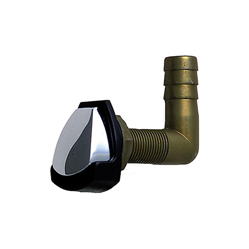 Perko 0561DP4CHR Gas Tank Vent with Swivel Elbow , black
