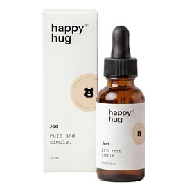 happyhug Iodine Drops for Children, Healthy Growth & Brain Development, Laboratory-Tested, Specially Developed for Children, From the Start of Supplementary Food, 30 ml