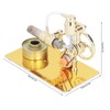 Mini Stirling Engine Model Miniature Steam Power Motor Educational Physical