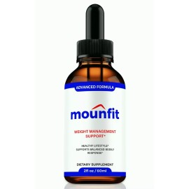 Gotas para bajar de peso Mounfit para quemar el exceso de grasa y aumentar la energía (30 porciones)-