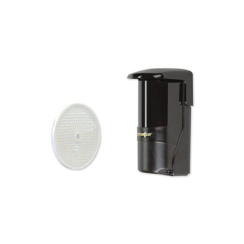 Seco-Larm E-931-S50RRGQ Enforcer IR Reflective Photoelectric Beam Sensor, 50 ft.