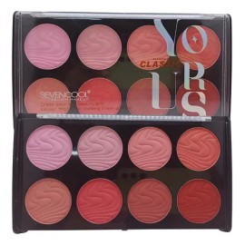 Paleta De Rubores Blush 8 Tonos