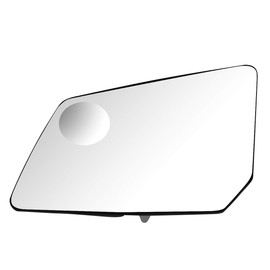Auto Dynasty OE Style Driver Left Side Mirror w/Round Spotter Glass Plate Compatible with Chevy Traverse GMC Acadia 09-17