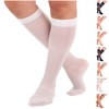 ABSOLUTE SUPPORT Made in USA - Sheer Compression Support Socks