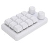 12 Keys Small Keyboard with Dual Knobs and RGB Light