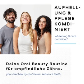 ALPINE WHITE Whitening Toothpaste Anti Plaque I Whitening Zahnpasta vegan gegen hartnäckigen Zahnbelag & Zahnstein I Schonende & aufhellende Zahnpasta mit Silica & Xylitol I Nachhaltige Zahnpflege