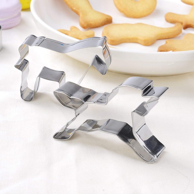 GWHOLE Cookie Cutters Stainless Steel Set of 26 Cookie Cutters