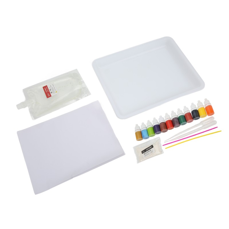 Marble Painting Kit Zero Based Painting DIY Handcraft Safe Harmless