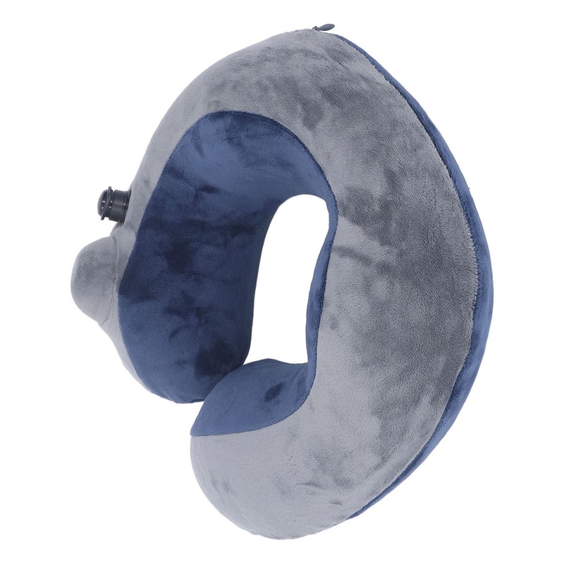 Self Inflatable Travel Pillow U Shaped Portable Neck Chain Support