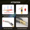 Double Heads Mapp Gas Torch Turbo with 5ft long Hose