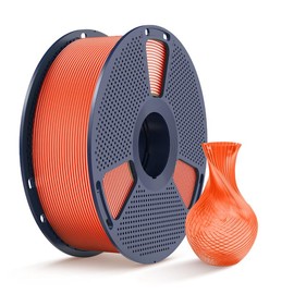 PLA/ PLA+/PLA META 1KG Standard Filament Neatly Wound 1.75mm ±0.02mm Accuracy Springtok for Easter day Mother‘s day gift print for fun:_PLA+ Transparent Orange