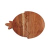 Affinity Decor Easter Egg Shaped Wooden Serving Board, Wood Cutting