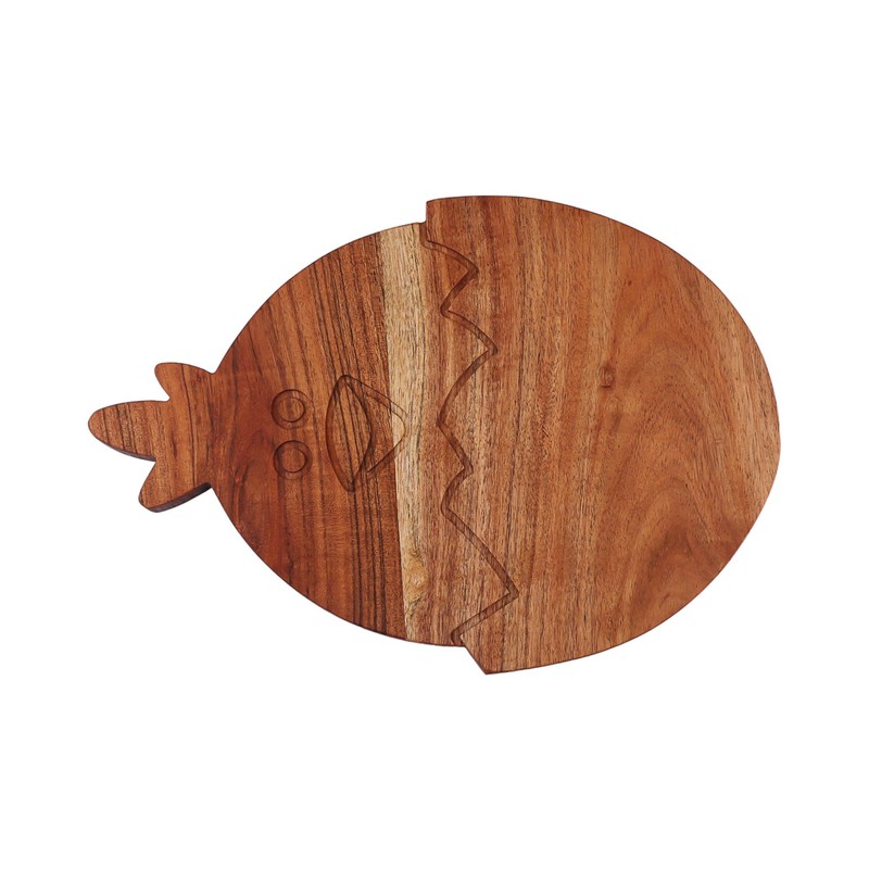 Affinity Decor Easter Egg Shaped Wooden Serving Board, Wood Cutting