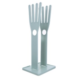 DOITOOL Kitchen Glove Holder Multi-Functional Drain Rack for Sink Side Drying Dish Cloth Shelf Rubber Gloves Storage Rack Space-Saving Kitchen 5.90 X 4.72 X 13.38 in