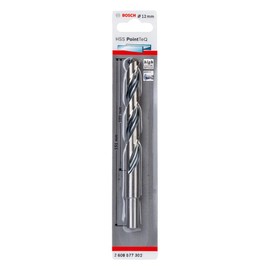 Bosch Professional HSS twist drill PointTeQ (for metal, reduced shank, 12 x 101 x 151 mm, drill driver accessories)