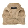 Puppia Douglas Vest Dog Harness Step-in Warm Winter Diamond Pattern