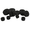 21Pcs Cymbal Replacement Accessories Felts Sleeves Wing Nuts Washers for