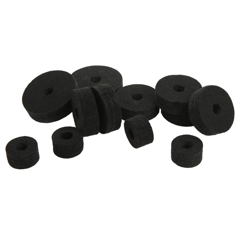 21Pcs Cymbal Replacement Accessories Felts Sleeves Wing Nuts Washers for