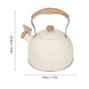 Whistling Kettle Stainless Steel Tea Kettle 2.5L Whistling Tea Pot