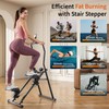 Foldable Stair Stepper Machine - Vertical Stair Climber 3-Level Resistance