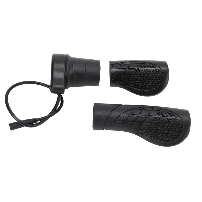 Electric Bicycle Twist Throttle Left 22.2mm Waterproof Throttle Grips for