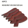 ExcInter 60 PCS 12 Hole Sanding Sheets for Mouse Sanders