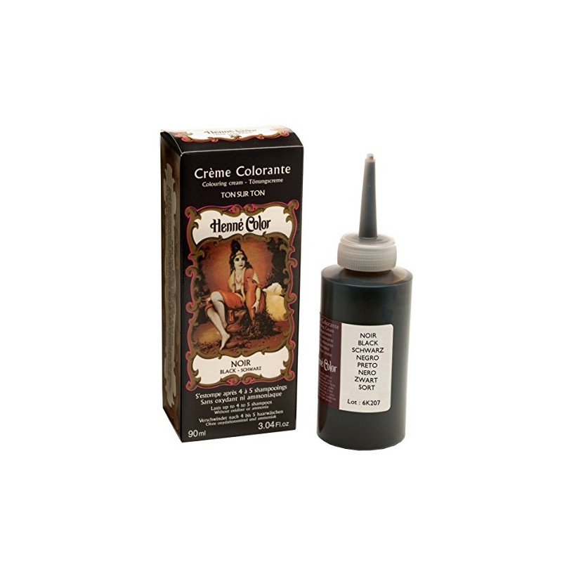 Henne Color Black Henna Hair Colouring Cream 90 ml