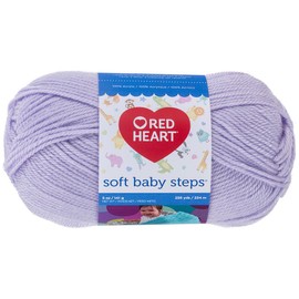 Red Heart Soft Baby Steps Yarn, Lavender