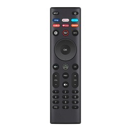 XRT140V6 XRT140-V6 Replaced Remote fit for Vizio 40-inch 1080p Smart TV D24H-G9 D32F-F1 D32F-G1 D32F-G4 D32H-F0 D32H-F1 D32H-F4 D32H-G9 D39F-F0 D39F-F1 D40F-F1 D40F-G9 D43-F1 D43F-F1 D43F-F2 D43FX-F4
