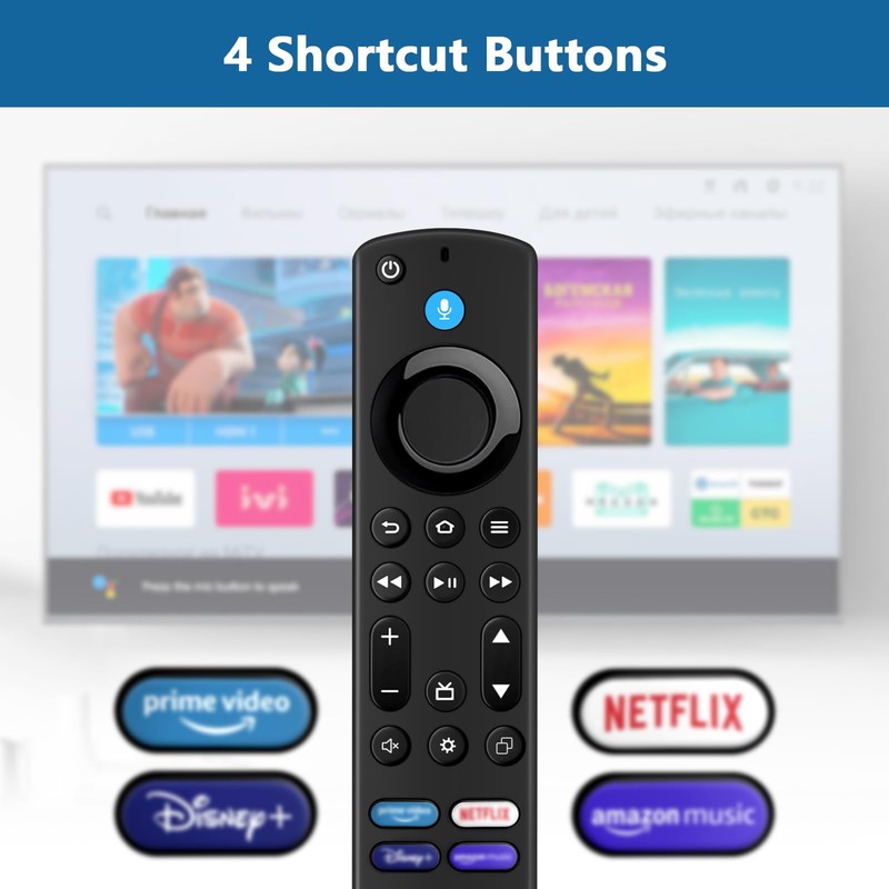Replacement Voice Remote (3rd Gen) with Voice Function Fit for