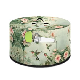 Cugasmaru Hummingbird Crock Pot Cover for 6-8 qt Slow Cooker Multi Cooker Appliance Cover Stain Resistant Home Retro Decor
