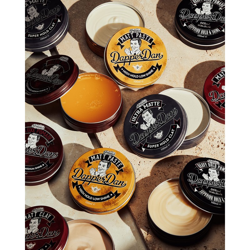 Dapper Dan Heavy Hold Pomade for Men, Strong Hold and
