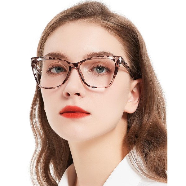 MARE AZZURO Oversized Reading Glasses 2.75 Women Fashion Cat Eye