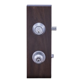 Copper Creek BKDB141SS Ball Door Knob Keyed Alike with Deadbolt Combination, Satin Stainless